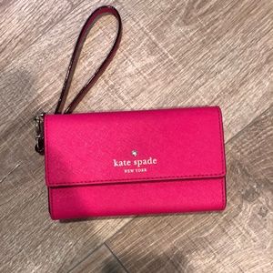 Pink Kate Spade wallet
